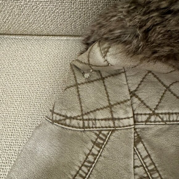 Guess Leather Jacket - Picture 3 of 3